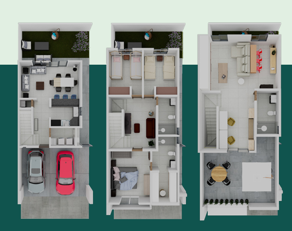 Casa muestra Altavia Milan golden 2